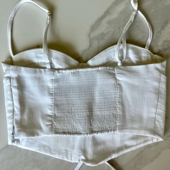 Zara Bustier Crop Top - Picture 2 of 4